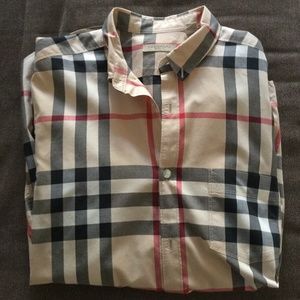 Long sleeve Burberry button down